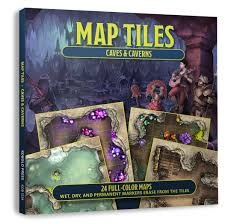 Kobold Press - Map Tiles: Caves & Caverns